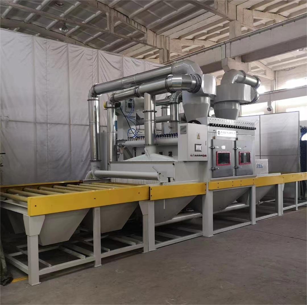 清远抛丸机跑砂是什么原因