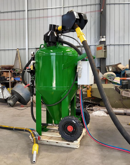 清远移动式喷砂机 户外施工效率翻倍