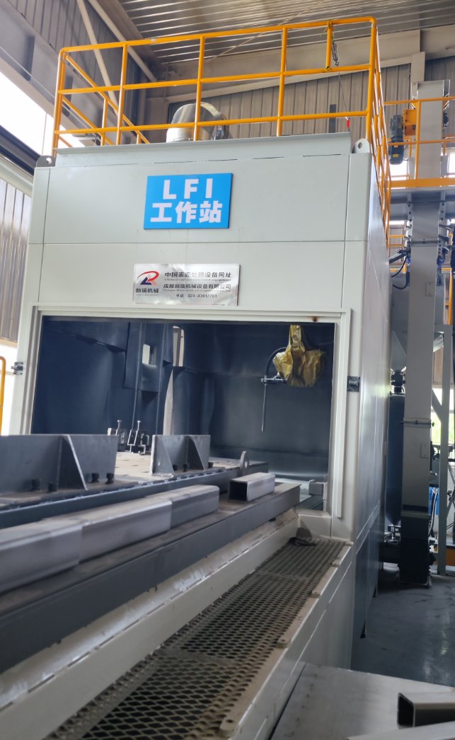 清远喷砂机自动化改造 提升生产线产能